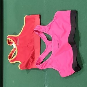 Adidas and Nike sports bras